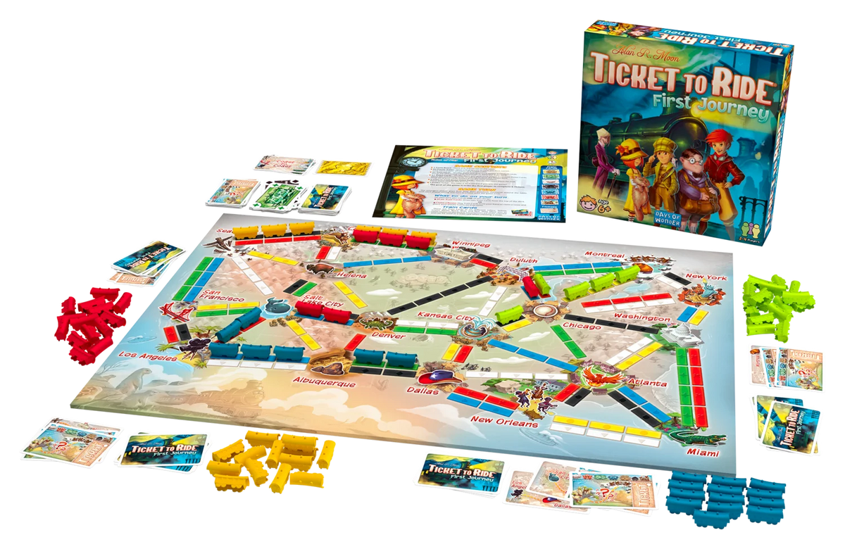 Ticket to Ride First Journey