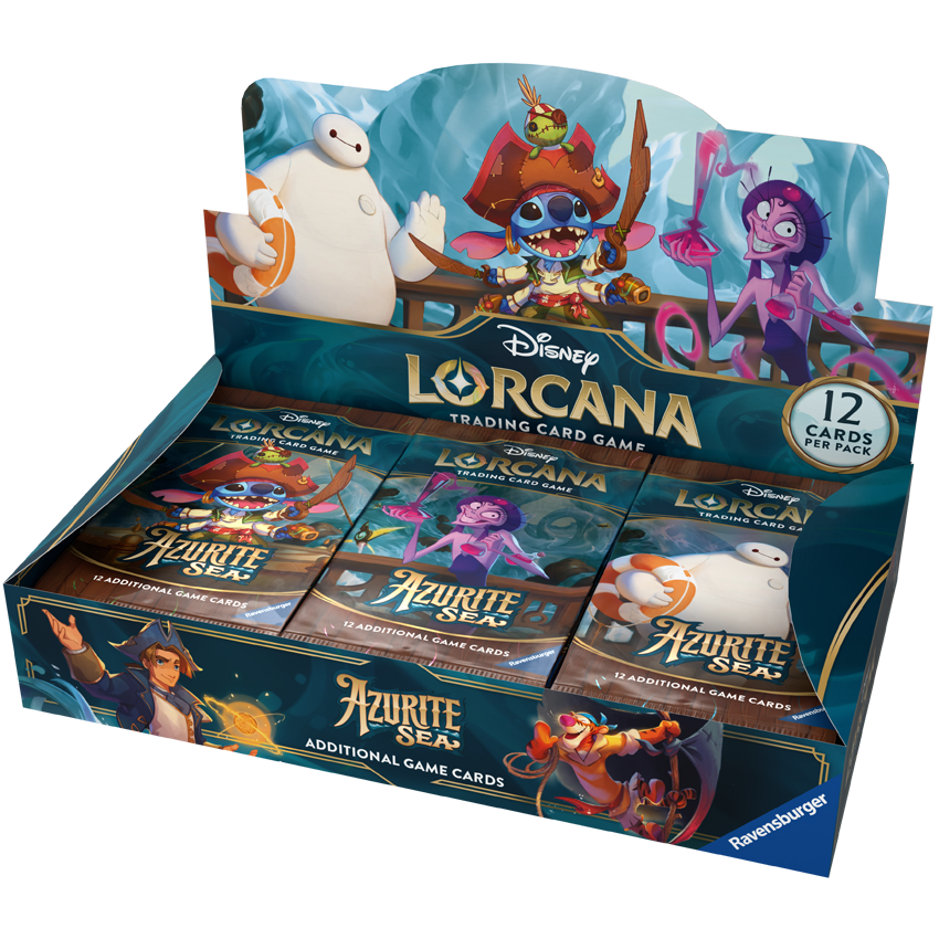 Disney Lorcana Azurite Sea Booster Pack