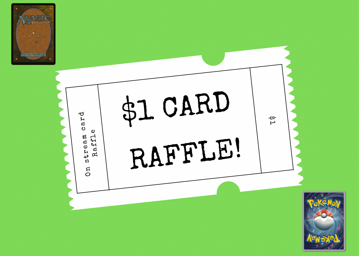 $1 CARD RAFFLE! (LIVE STREAM ONLY)