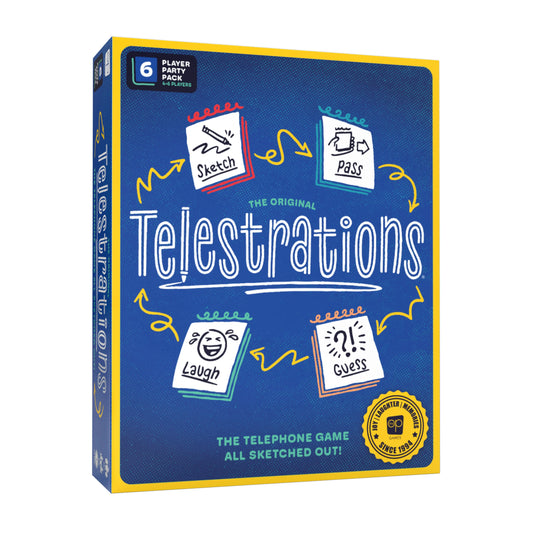 Telestrations 6 Player Family Pack