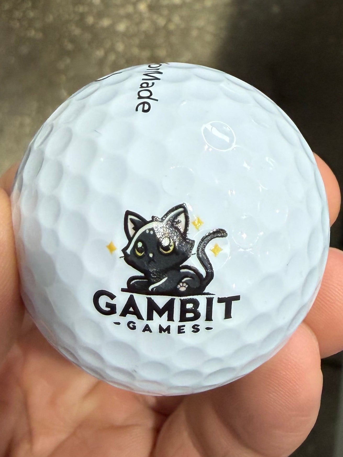 Gambit Games golf ball